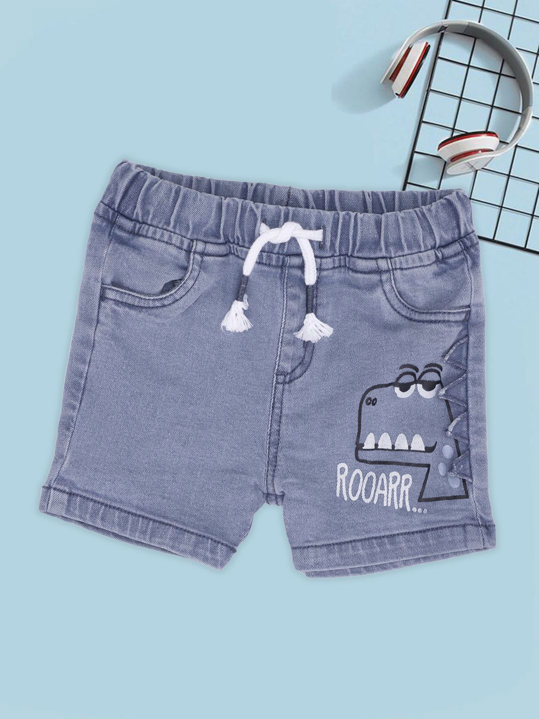 Pantaloons Baby Boys Denim Shorts-picture-12