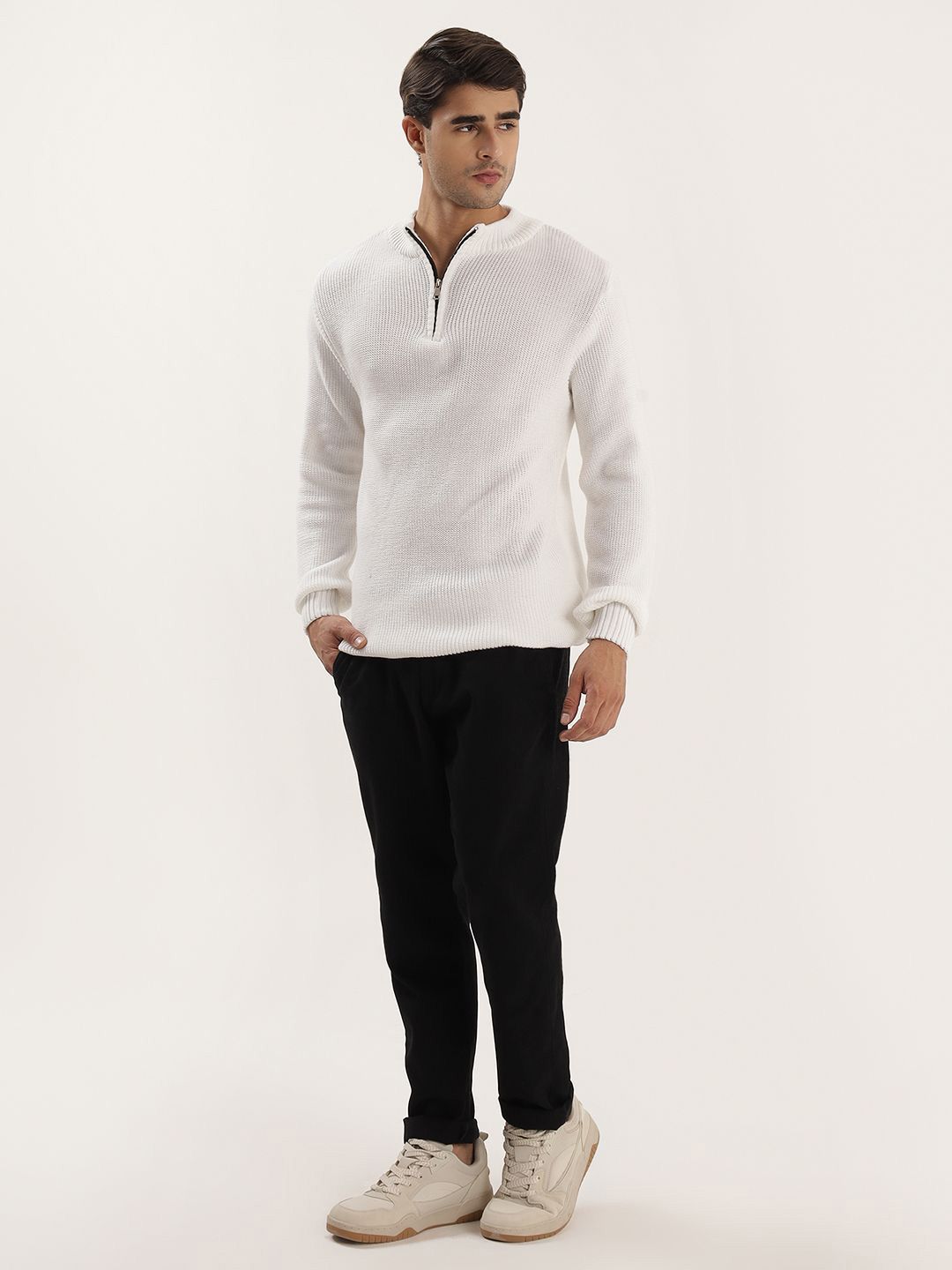 Kveto style redefined Men Half Zipper Pullover-picture-57