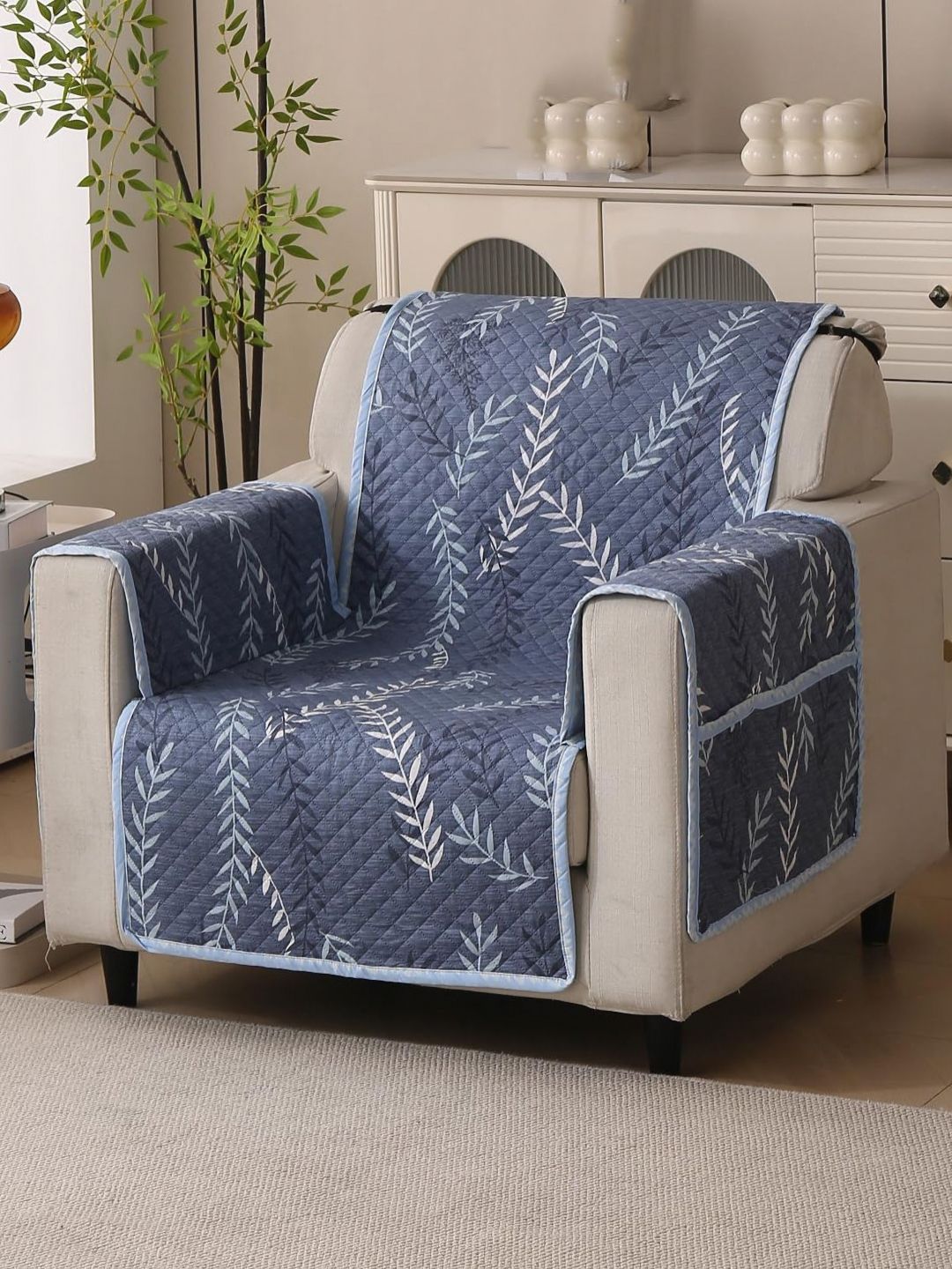 HOUSE OF QUIRK One Seater Waterproof Anti-Slip Reversible Couch Protector Sofa Mat-picture-56