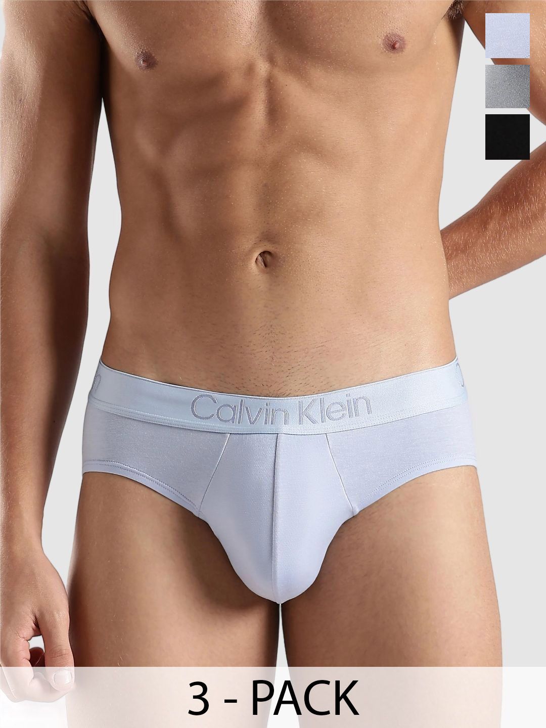 Calvin Klein Underwear Pack Of 3 Low Rise Basic Briefs NB3650911-picture-34