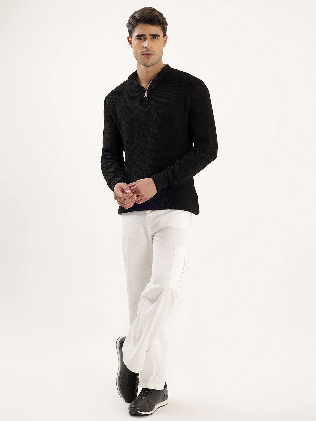 Kveto style redefined Men Half Zipper Pullover-picture-40