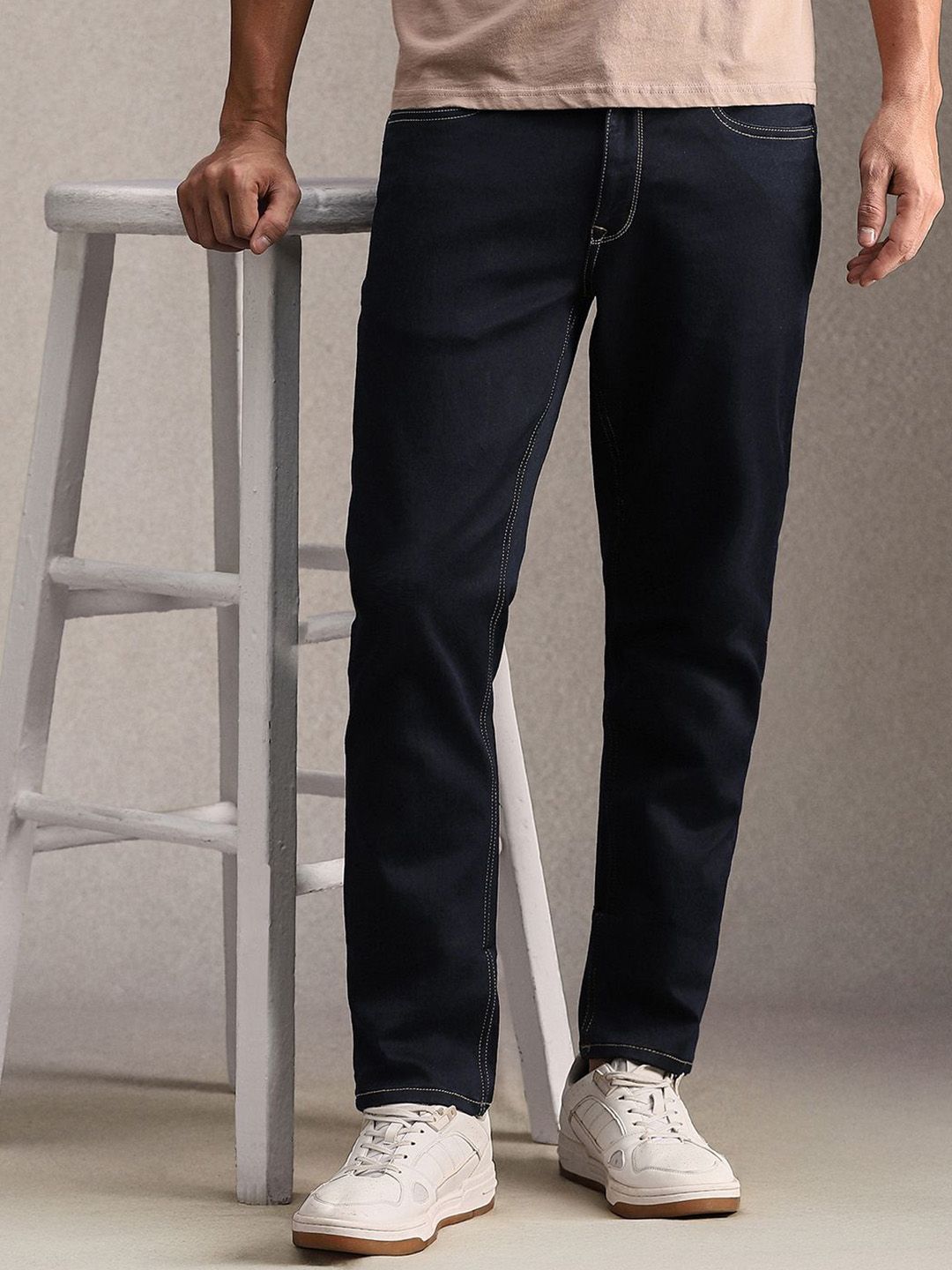 Louis Philippe Jeans Men Slim Fit Mid-Rise Jeans-picture-23