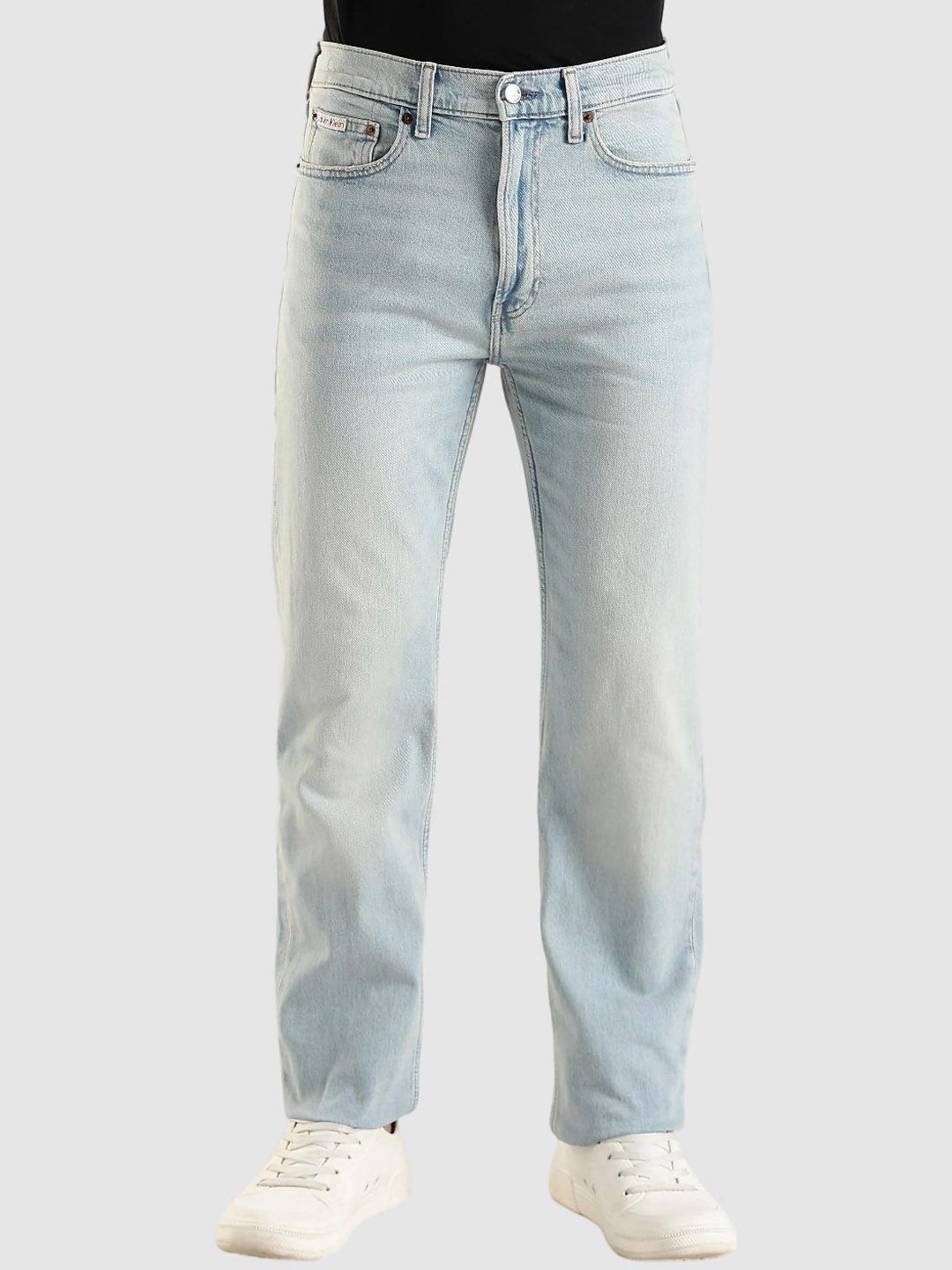Calvin Klein Jeans Men Straight Fit Mid-Rise Light Fade Jeans-picture-32