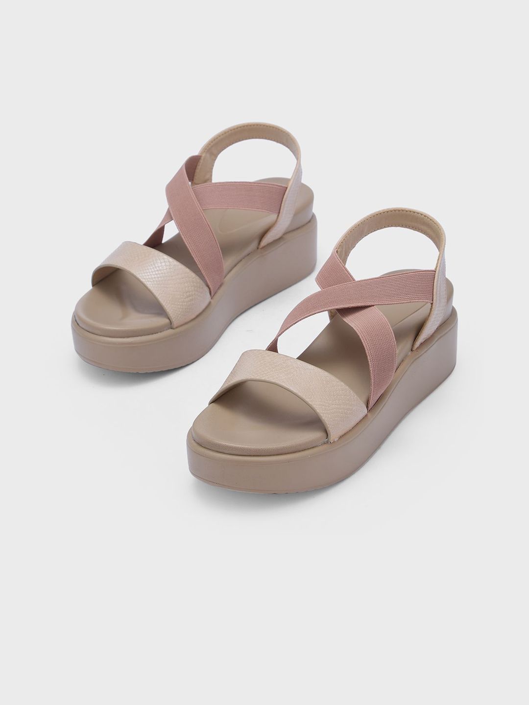 Sole To Soul Platform Sandals with Buckles-picture-24