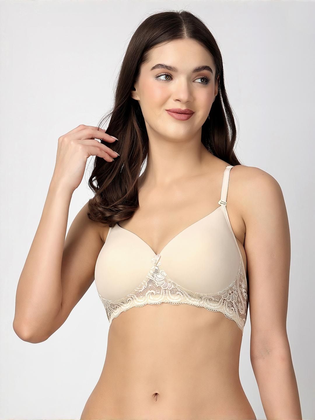 Floret Medium Coverage Lightly Padded Bra-picture-24