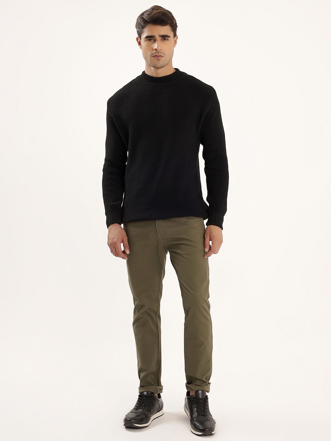 Kveto style redefined Men High Neck Pullover-picture-35