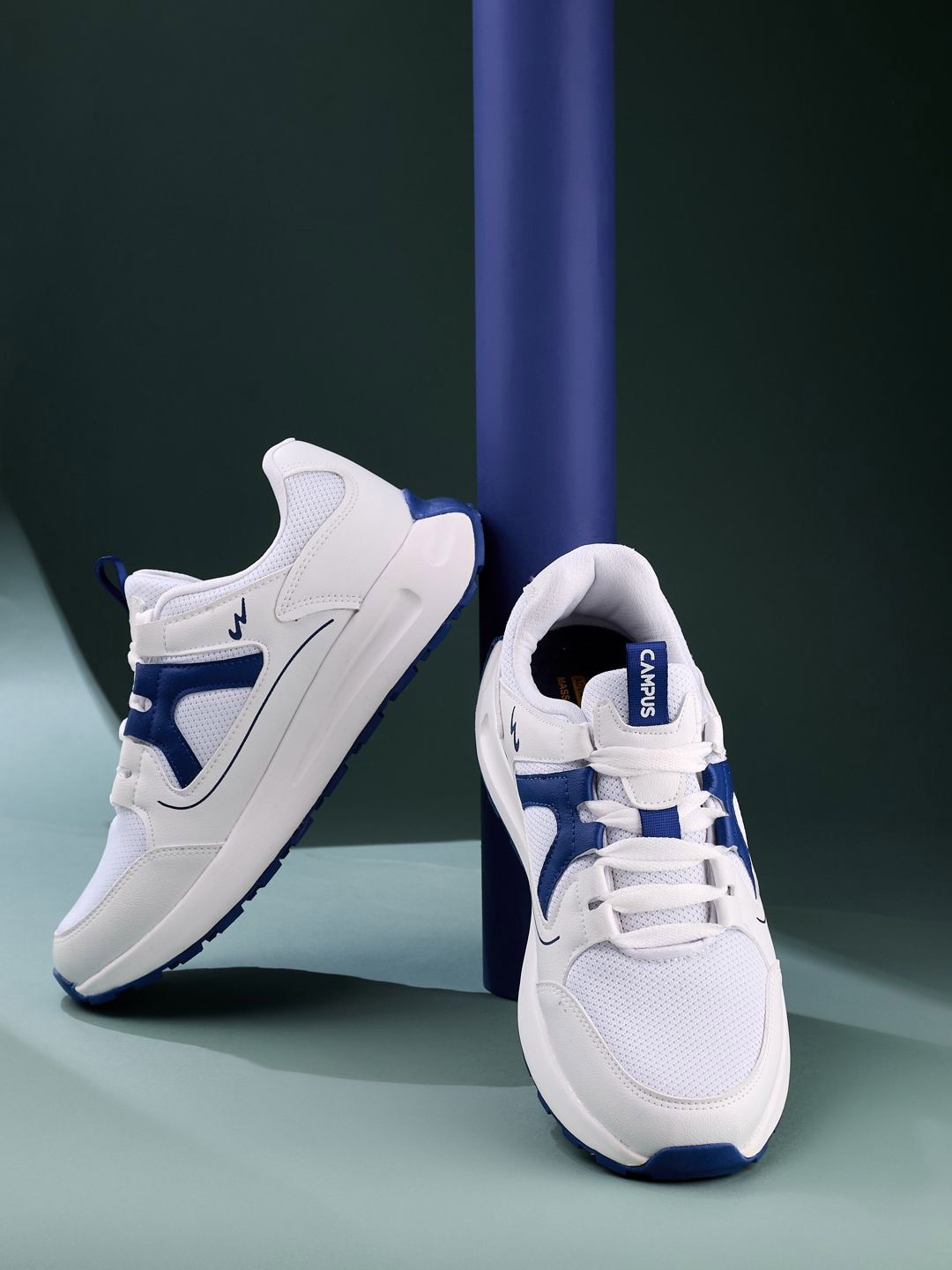 Campus Men Colourblocked Sneakers-picture-13