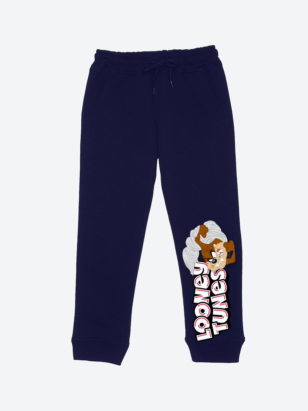 YK Warner Bros Boys Printed Mid-Rise Joggers-picture-28