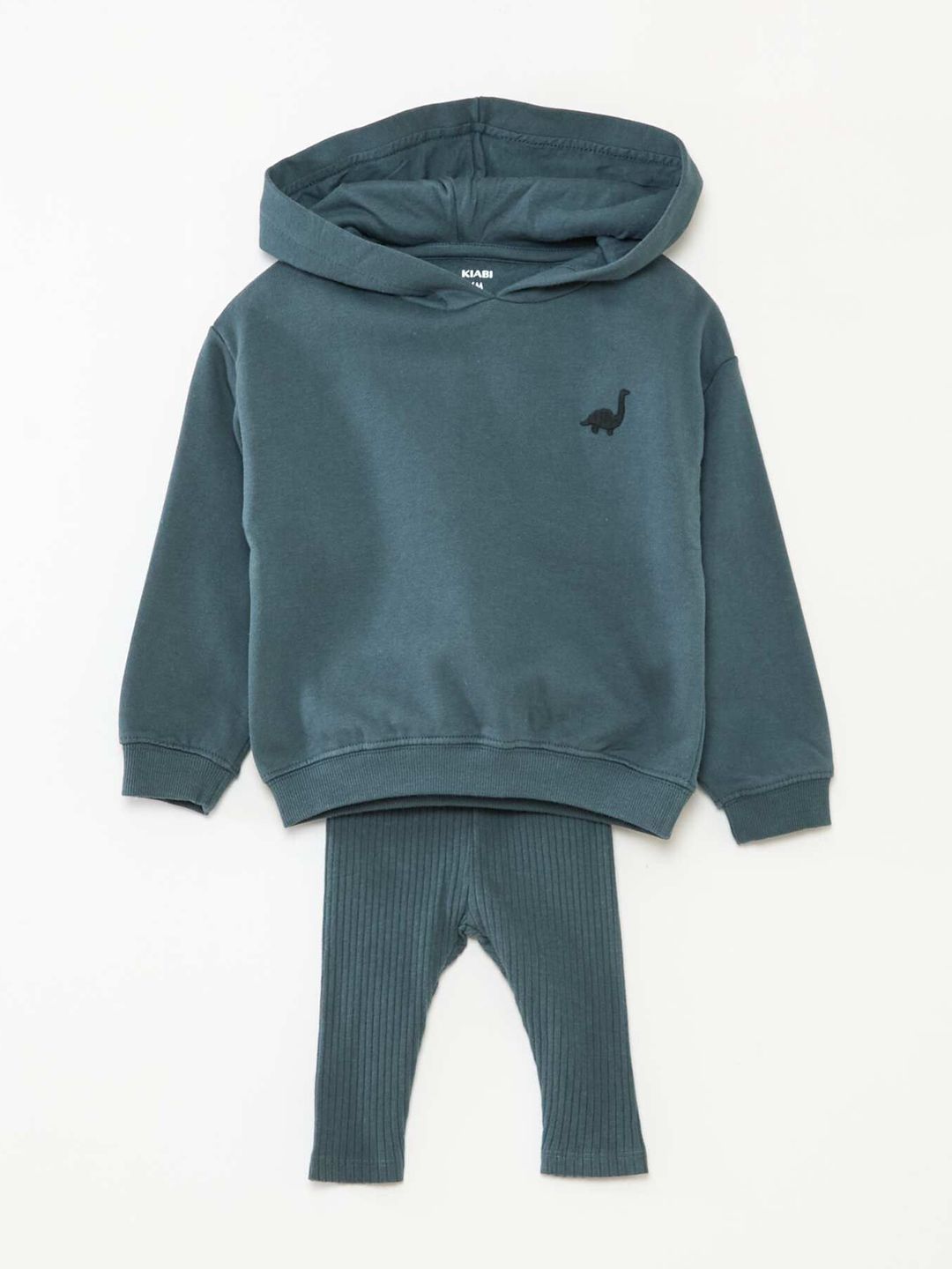 KIABI Boys Hooded Pure Cotton Sweatshirt With Leggings-picture-17