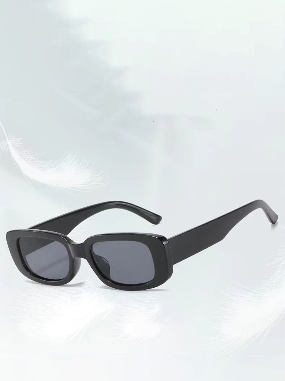 HAYDEN haiza Unisex Square UV Protected Lens Sunglasses Candy Black-picture-37