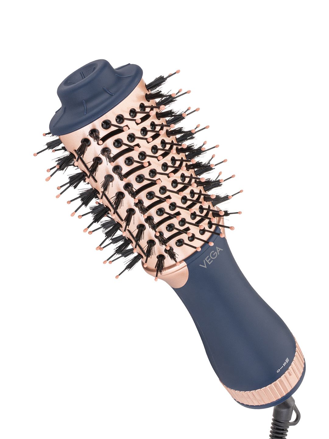 VEGA VHSD-04 LitStyle L4 Volumizer Hair Dryer Brush - Blue Gold
