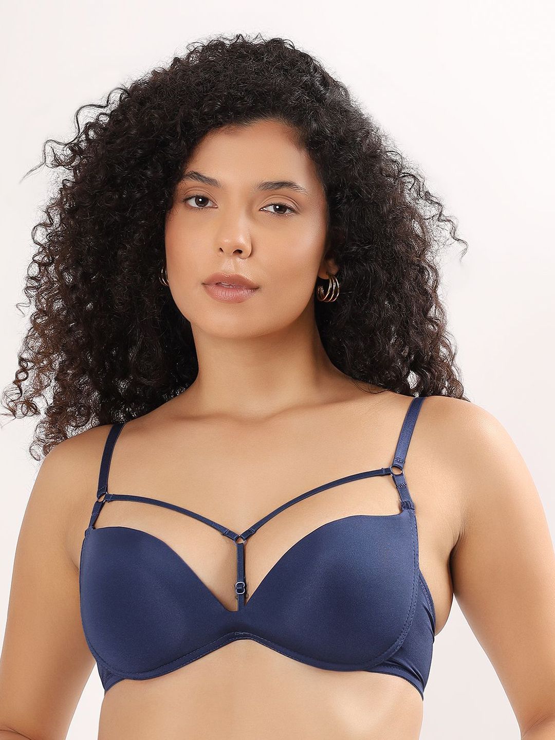 PARKHA Medium Coverage Lightly Padded Plunge Bra