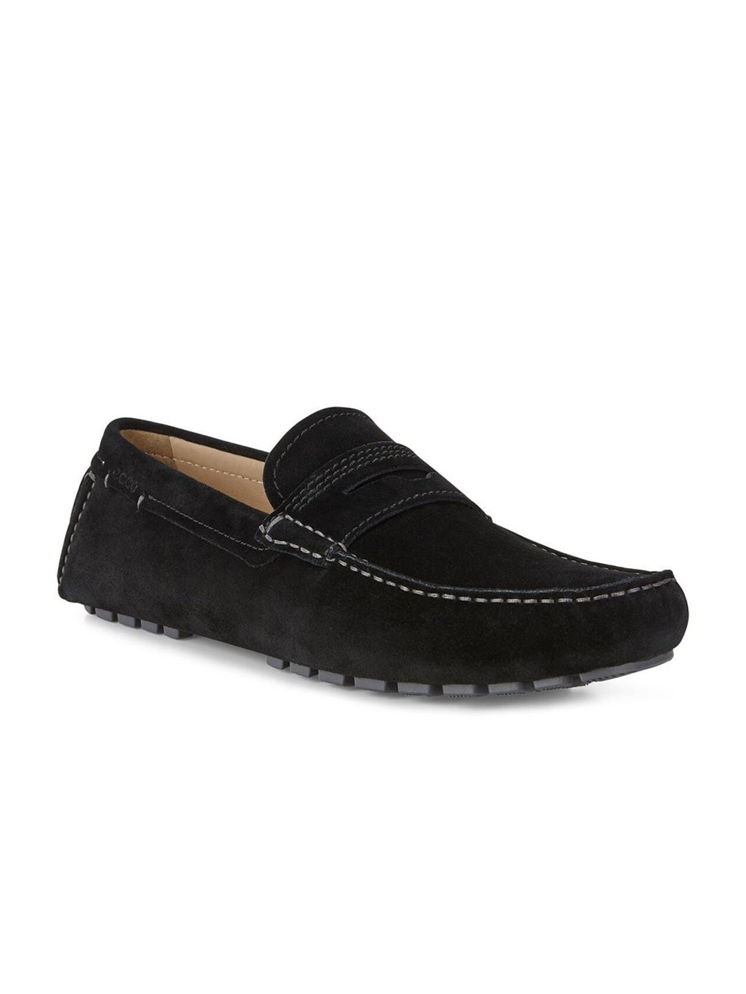 ECCO Men Leather Round Toe Extra Wide Width Formal Slip-Ons-picture-39