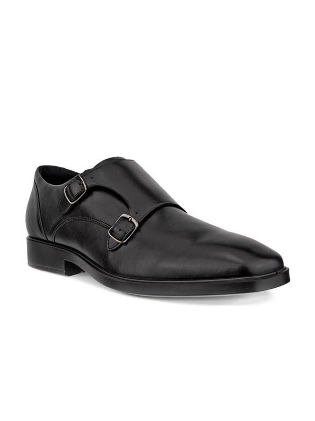 ECCO Men Leather Formal Monk Shoes-image-24