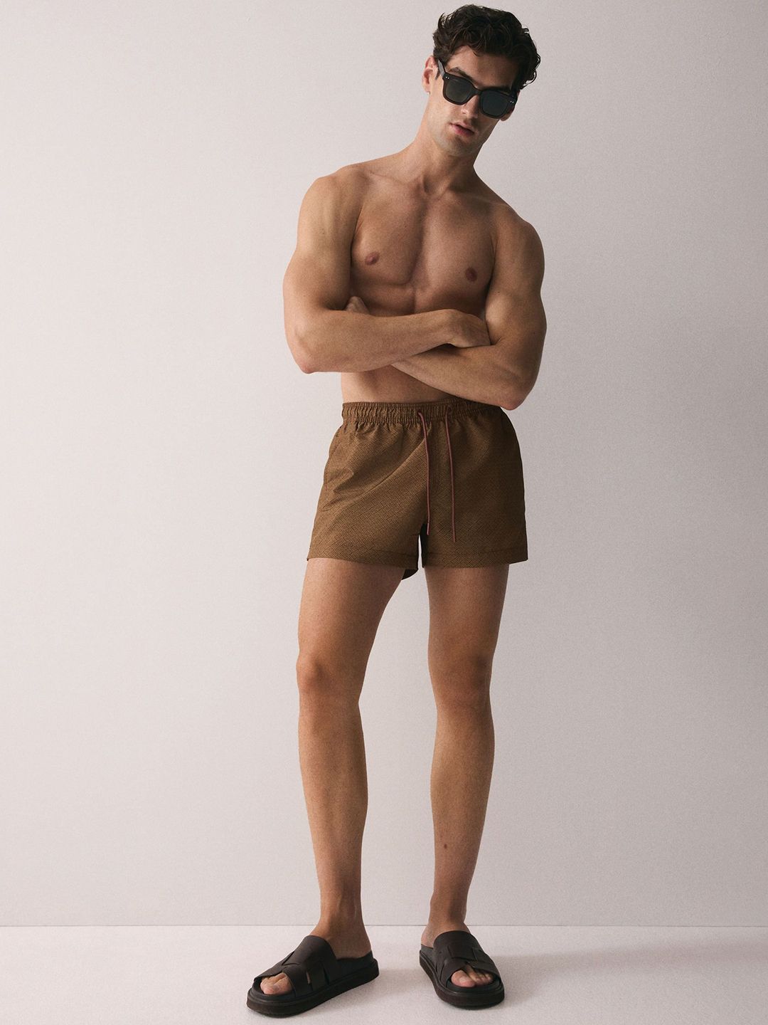 H&M Patterned Swim Shorts-picture-38