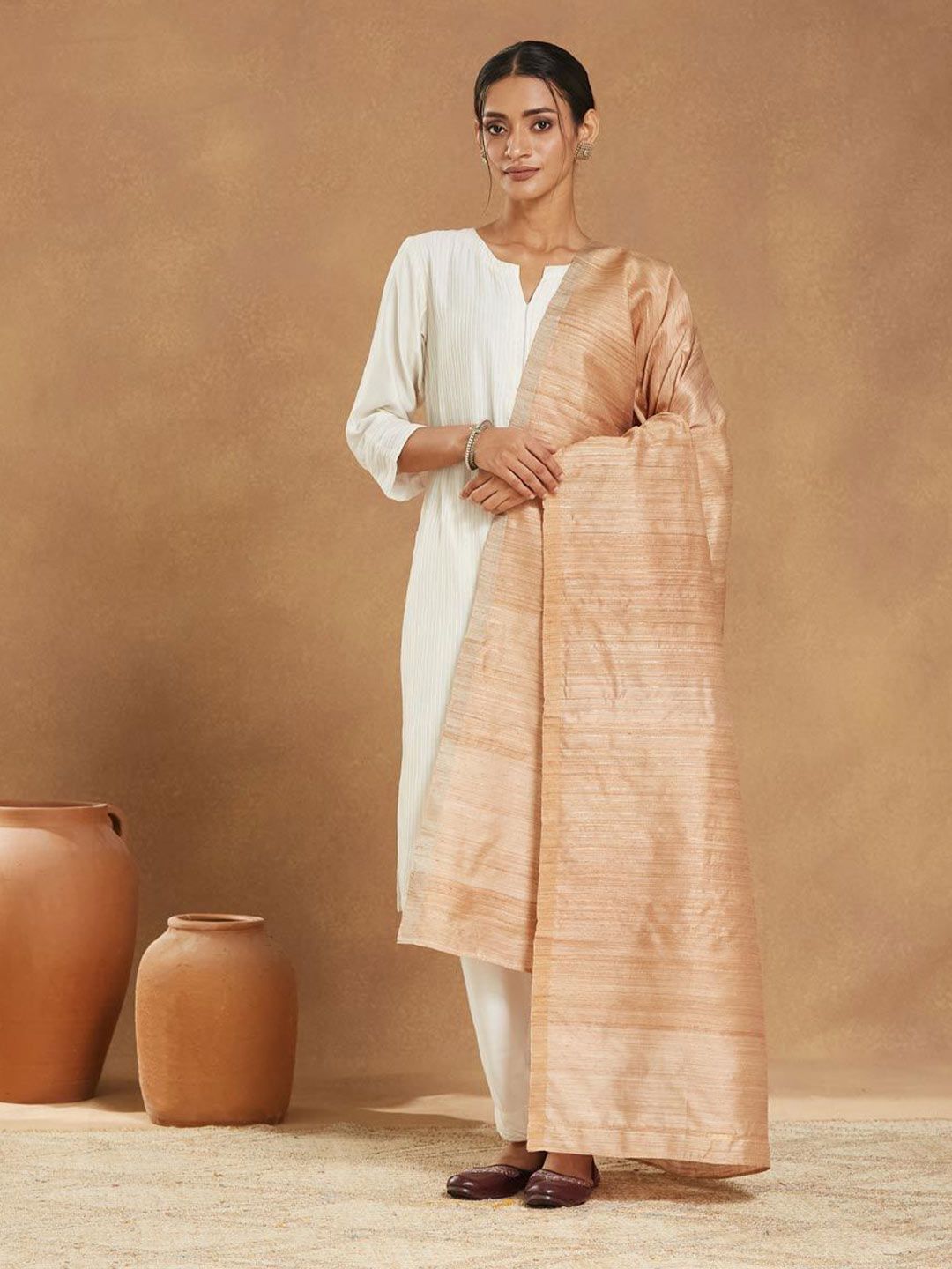 Fabindia Striped Dupatta-picture-32