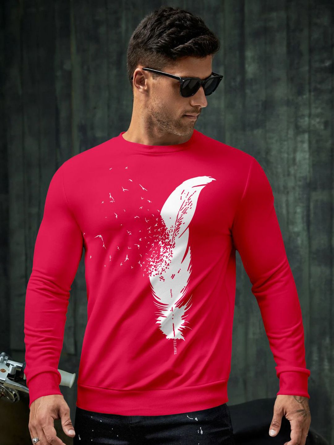 Triptee Men Printed Cotton Sweatshirt-picture-30