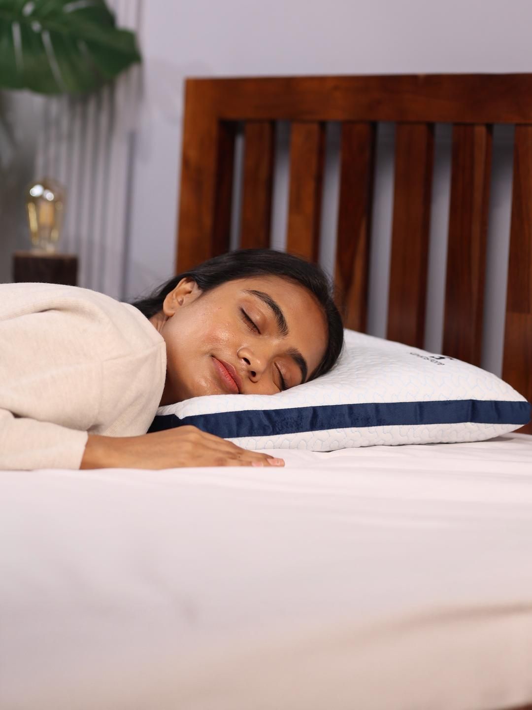 Sleepstore Set of 2 White Fibre Filled Sleep Pillow-picture-25