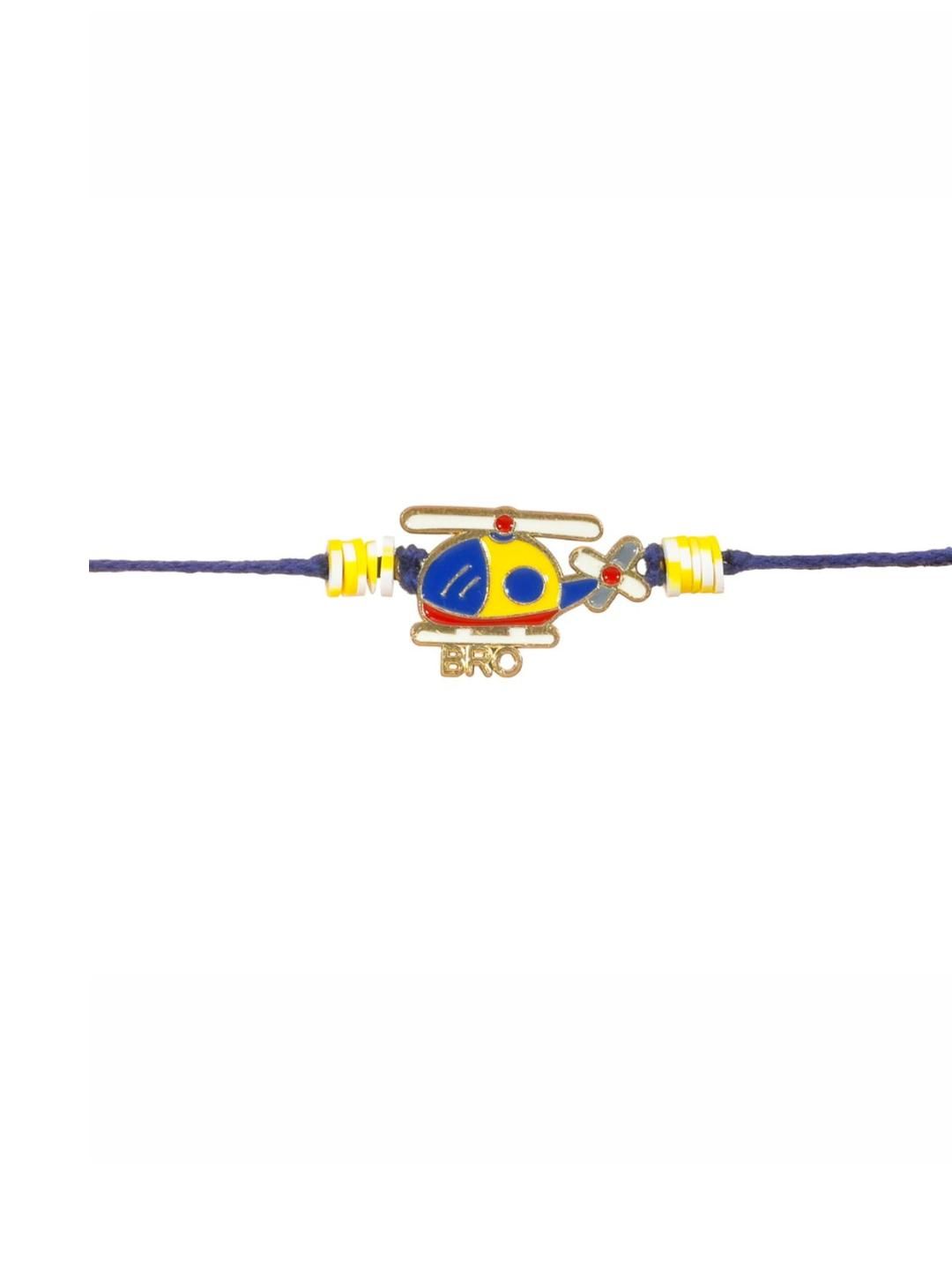 Kizzi Helicoper Design Thread Rakhi-picture-16