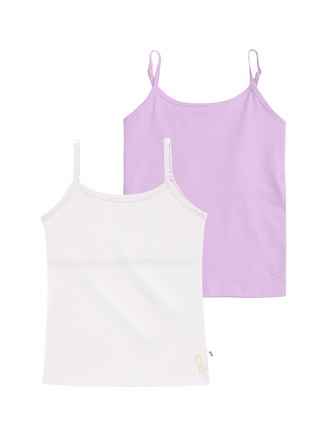 You Got Plan B Girls Pack Of 2 Cotton Camisoles