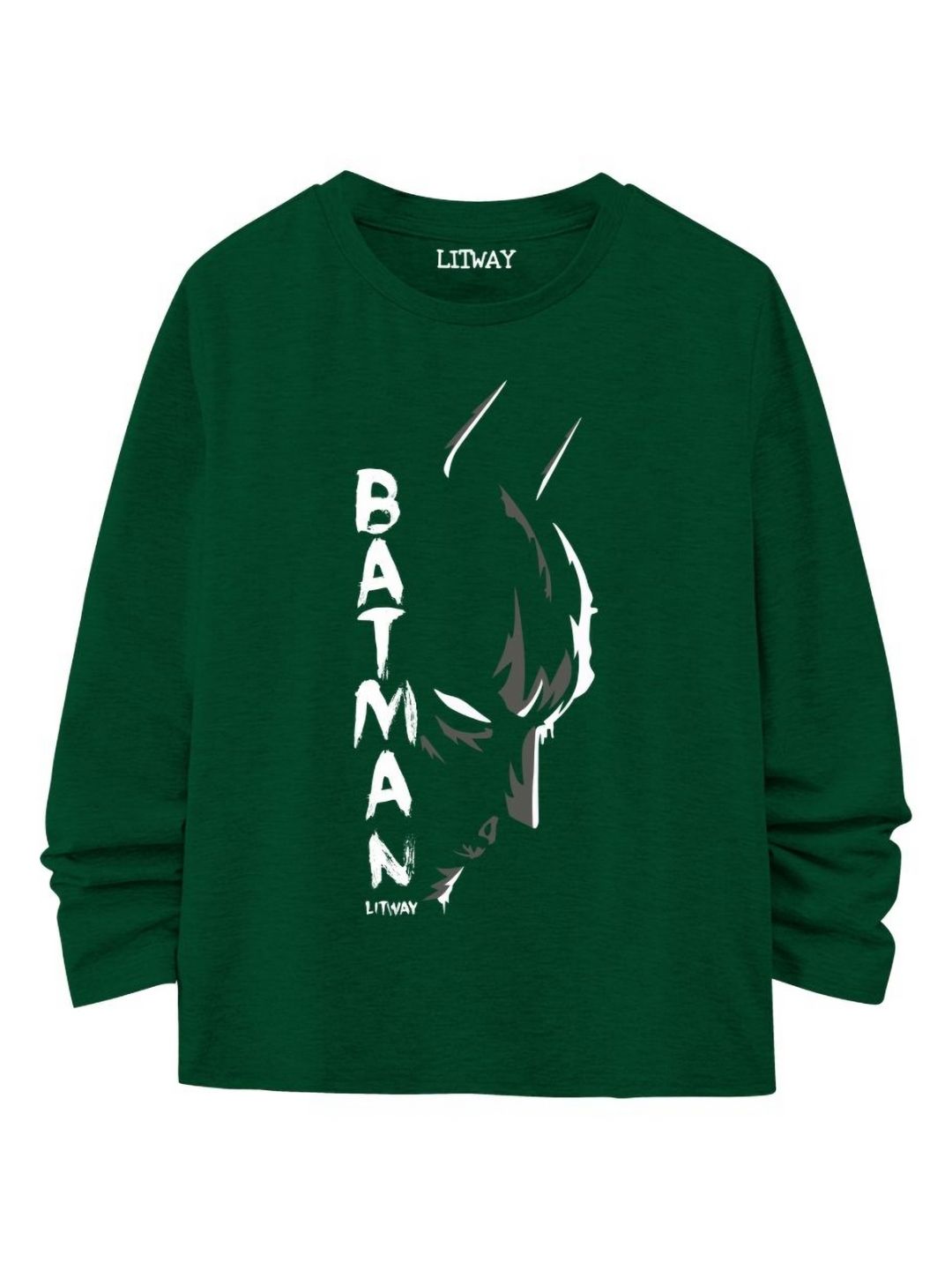 LITWAY Boys Printed Raw Edge T-shirt-picture-16