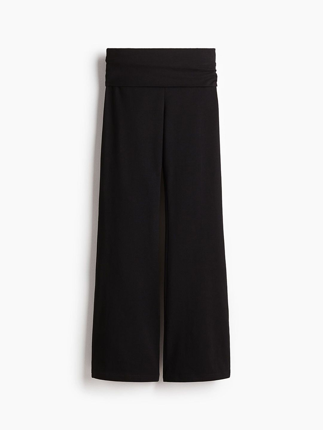 H&M Foldover-Waist Cotton Trousers-picture-19