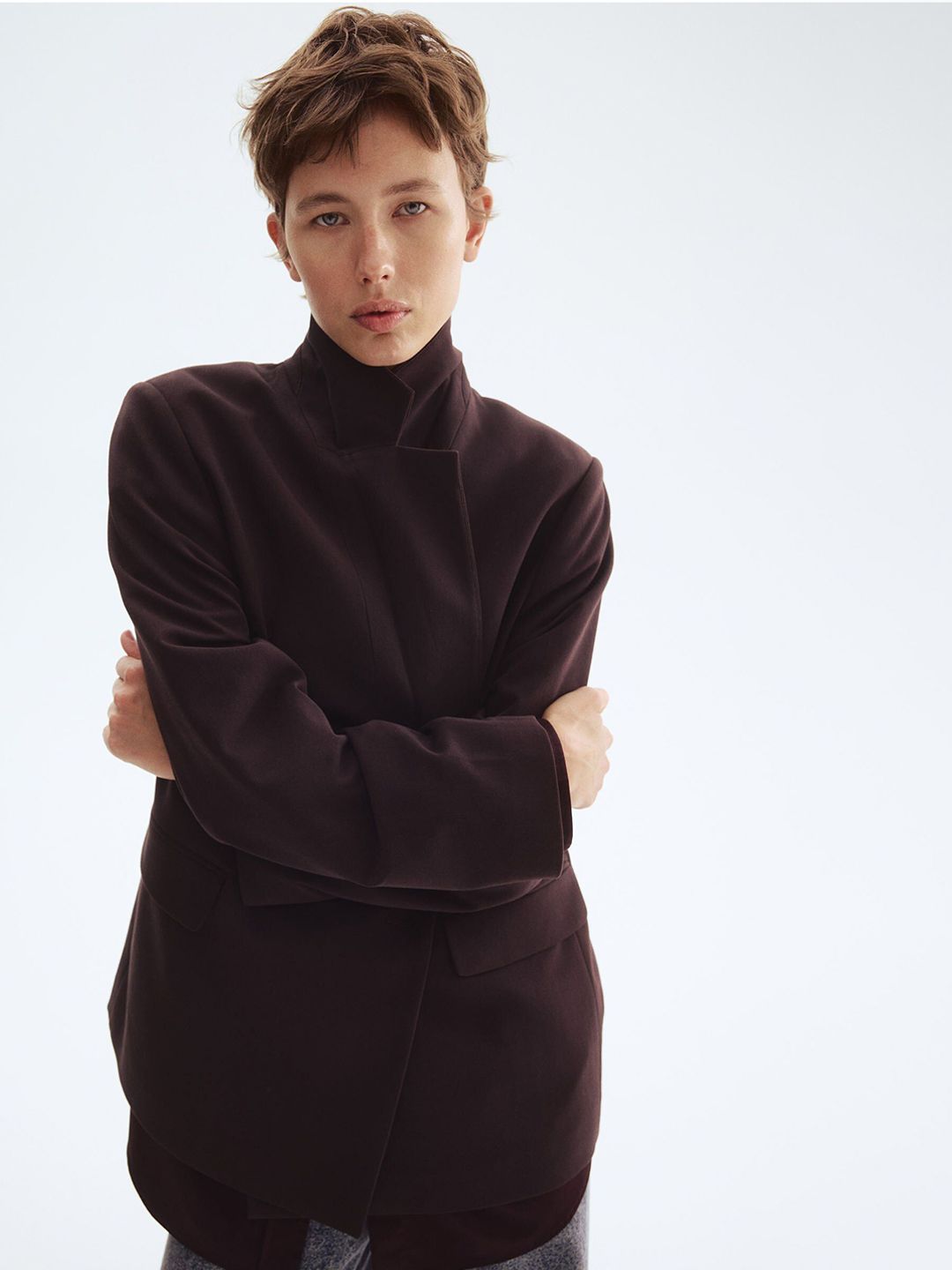 H&M Double-Breasted Blazer