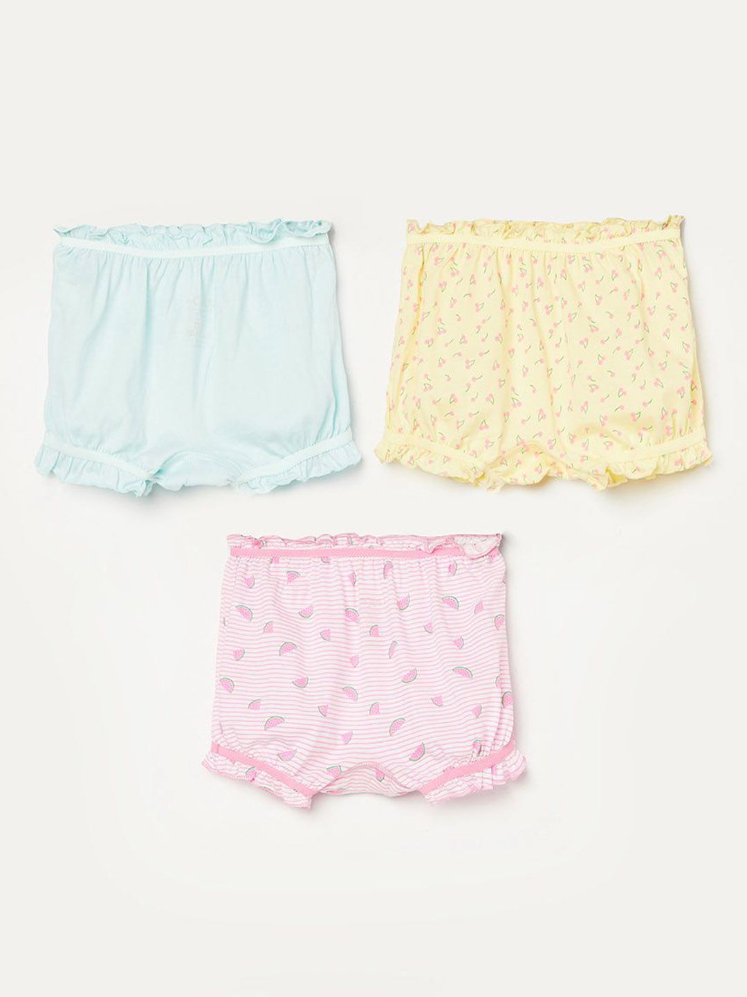 Juniors by Lifestyle Infants Pack Of 3 Printed Cotton Basic Briefs 1000015211463-MIX-picture-58