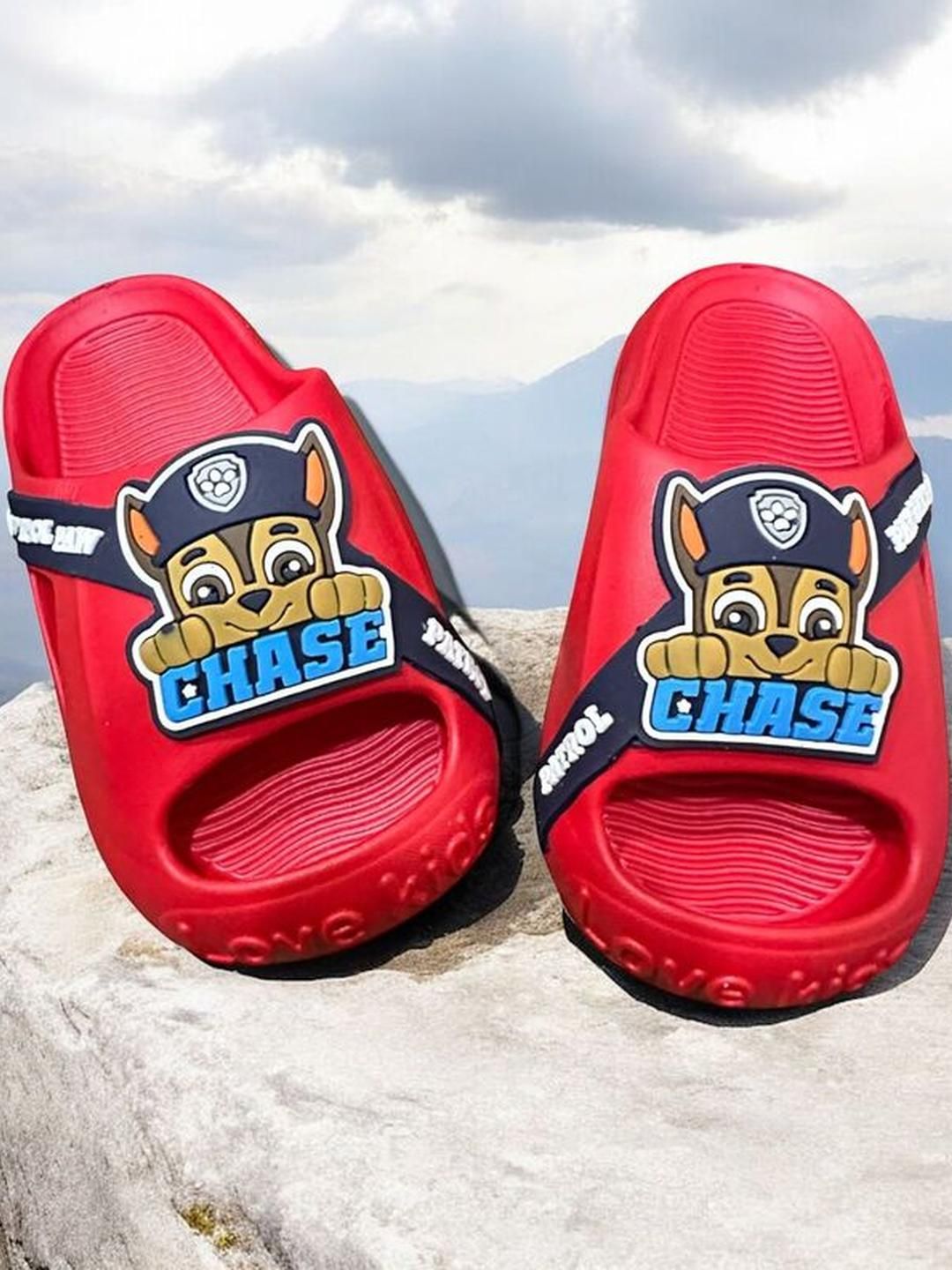 TRZ Kids-Unisex Red Sandals-picture-56