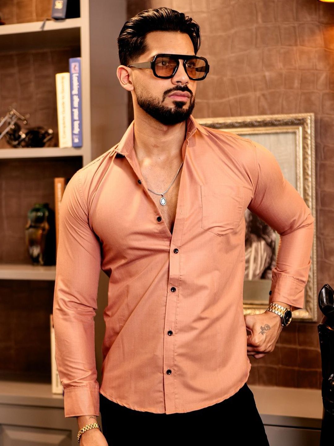 KHUSHI CREATION Men Original Casual Shirt-picture-38