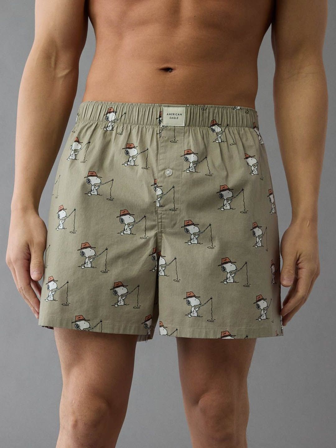 AMERICAN EAGLE OUTFITTERS Printed Mid-Rise Stretchable Boxer WEC0230226300-picture-10