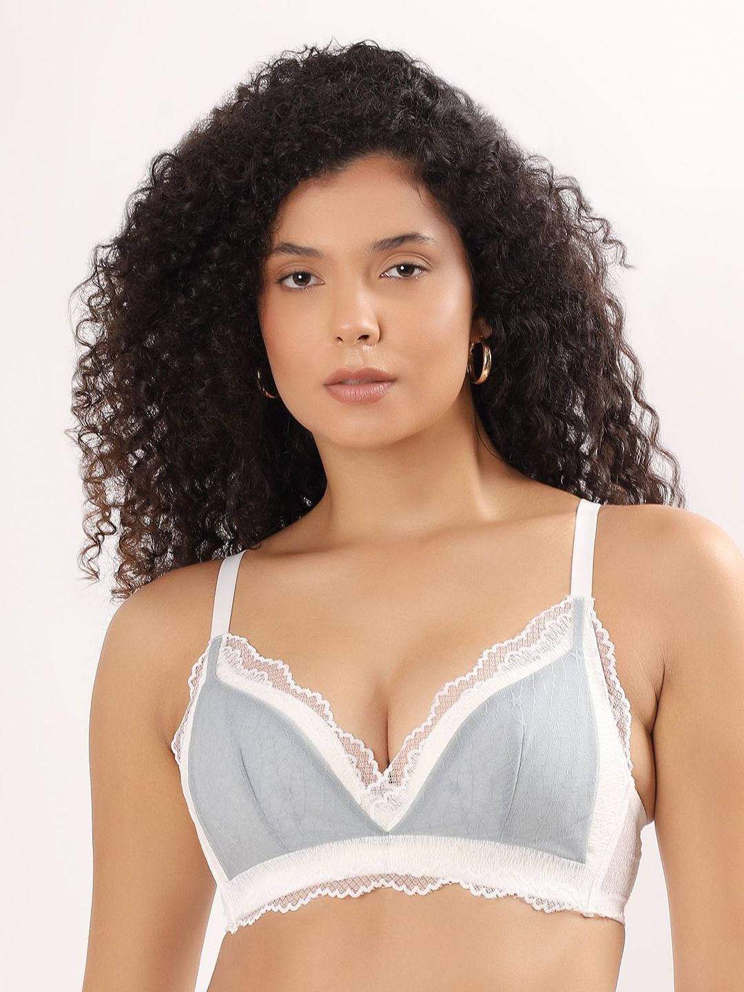 PARKHA Women Colourblocked Medium Coverage Lightly Padded Bra