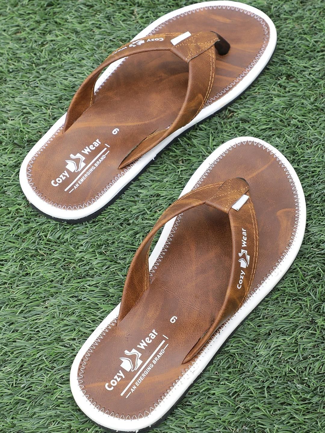 Cozy Wear Men Blue Flip Flops-picture-45