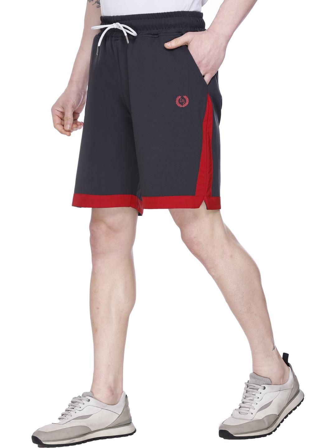 LEE BONEE Men Colourblocked Running Sports Shorts with Technology-picture-11