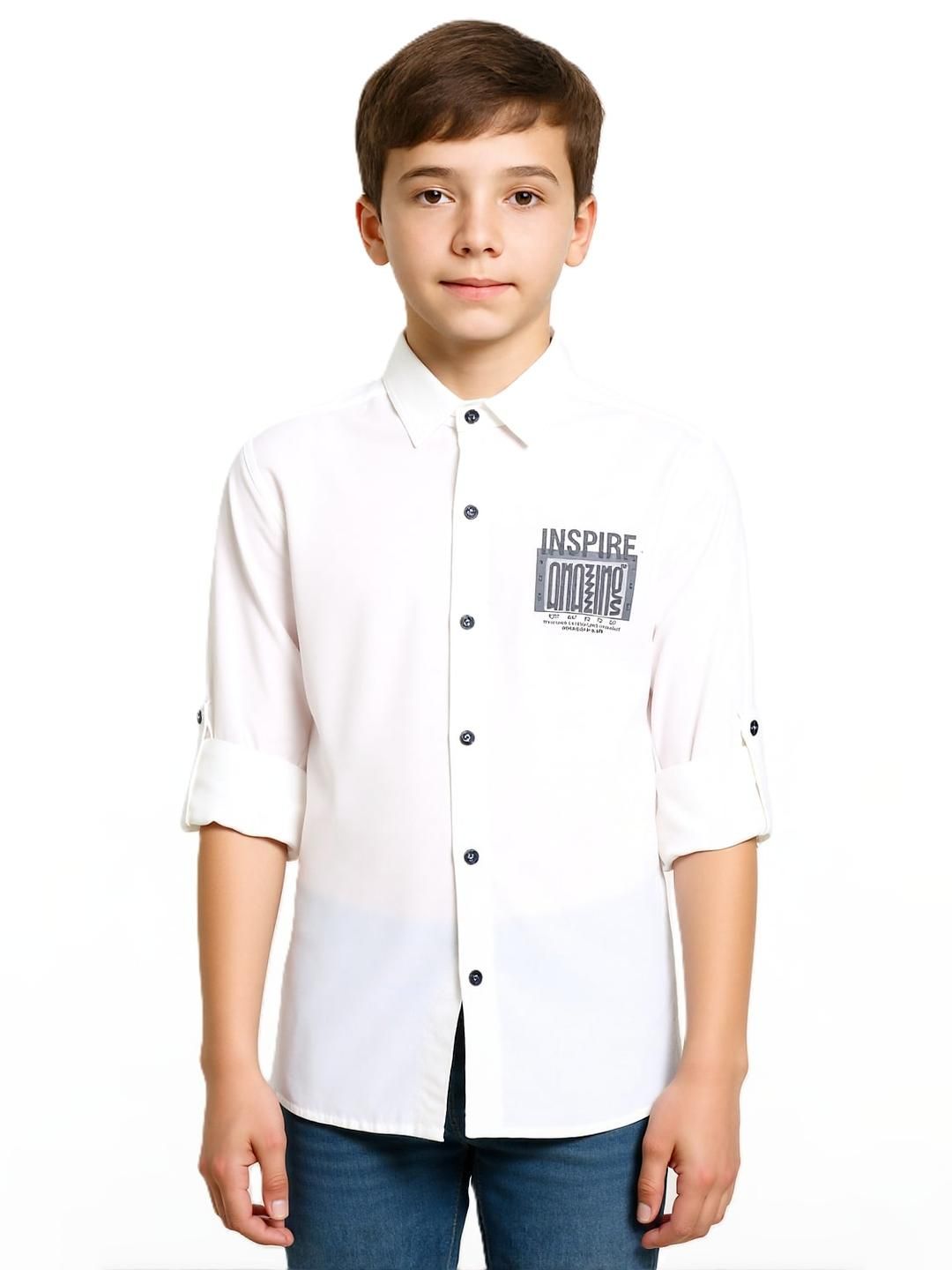 CAVIO Boys Cotton Printed Casual Shirt-picture-35