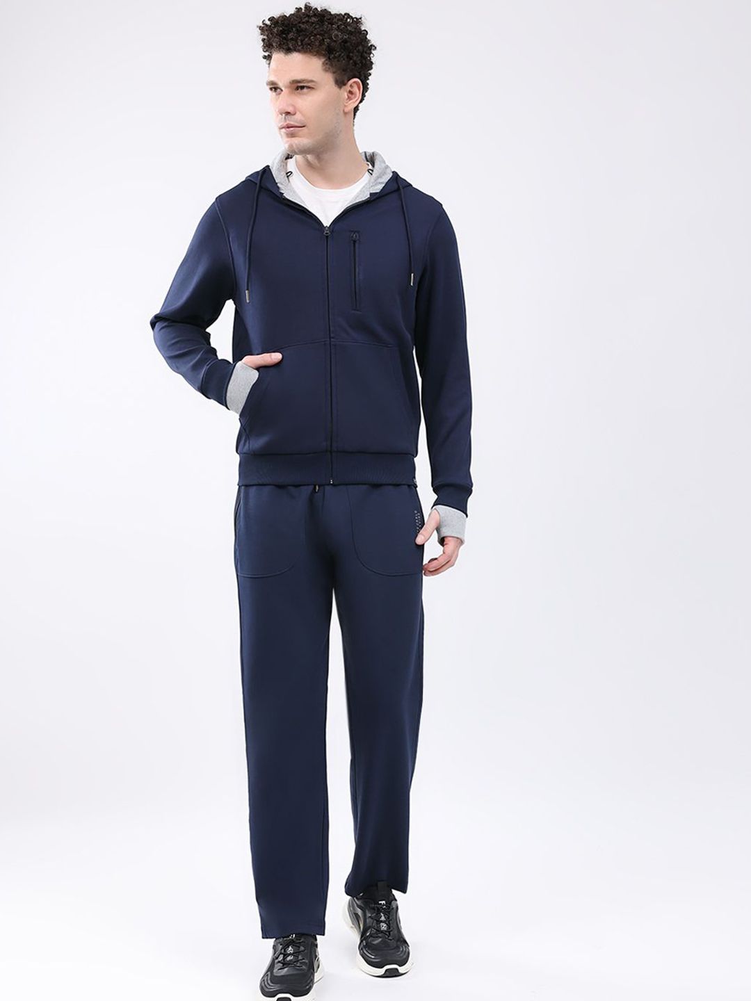 Monte Carlo Hooded Neck Long Sleeves Tracksuit-image-2