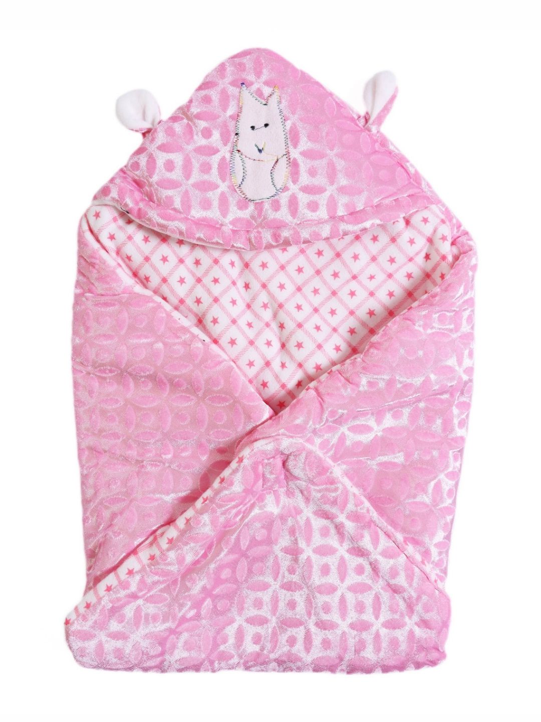 FIRST SLEEP Kids Infants AC Room Hooded Baby Blanket-picture-11