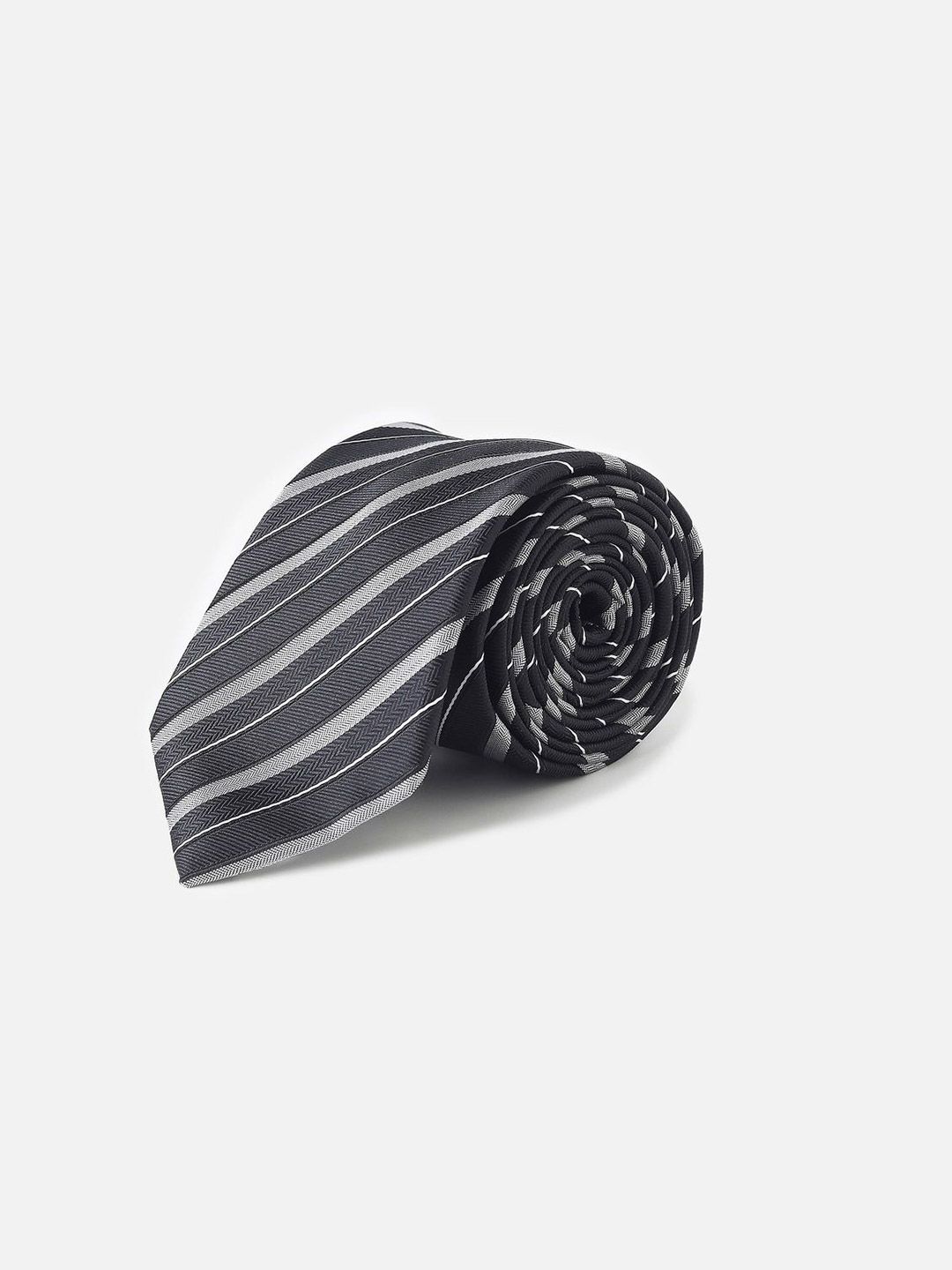 Allen Solly Men Striped Skinny Formal Tie-picture-46