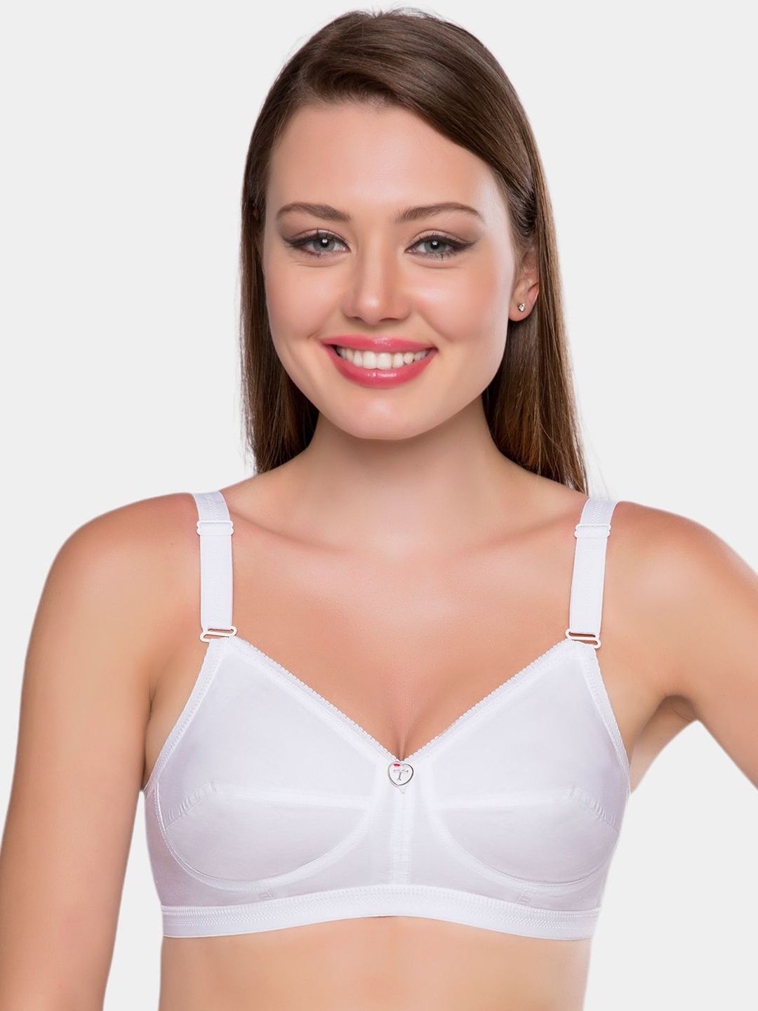 Trylo Women Full Coverage Non Padded Cotton Everyday Bra