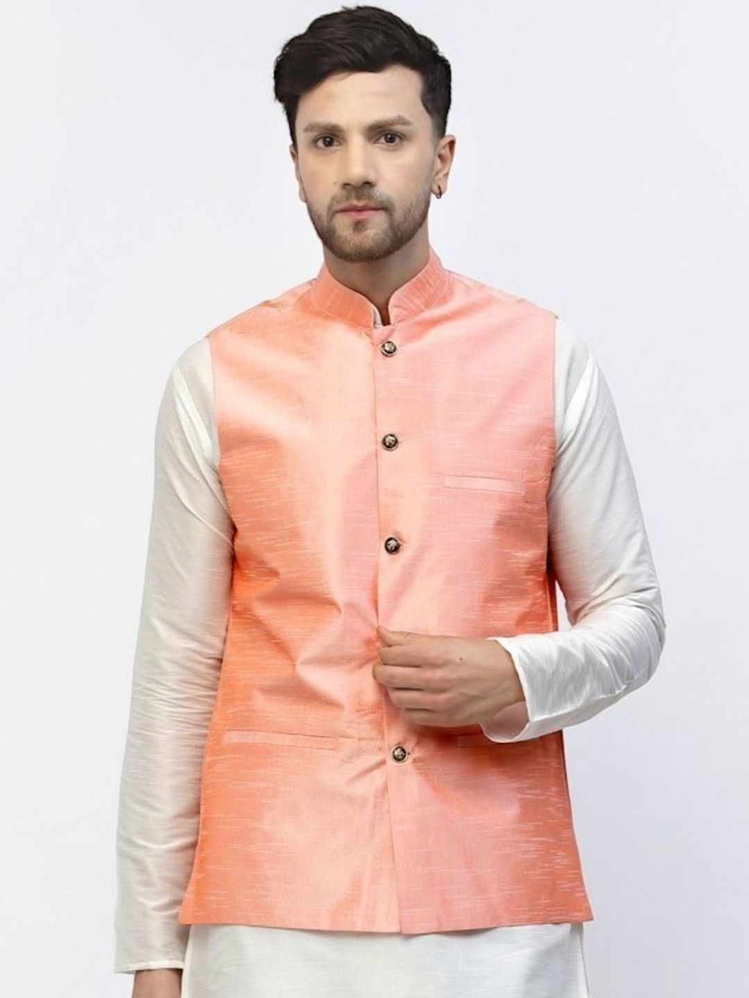 TS LIFESTYLE Men Mandarin Collar Nehru Jacket-image-48