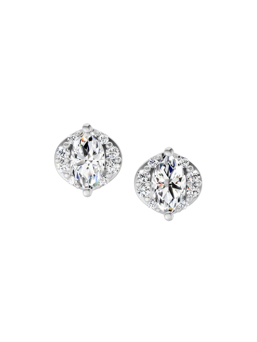 Sparkles 14KT Gold Earrings With 0.36 Carat Lab Grown Diamonds- 1.51 g-picture-32