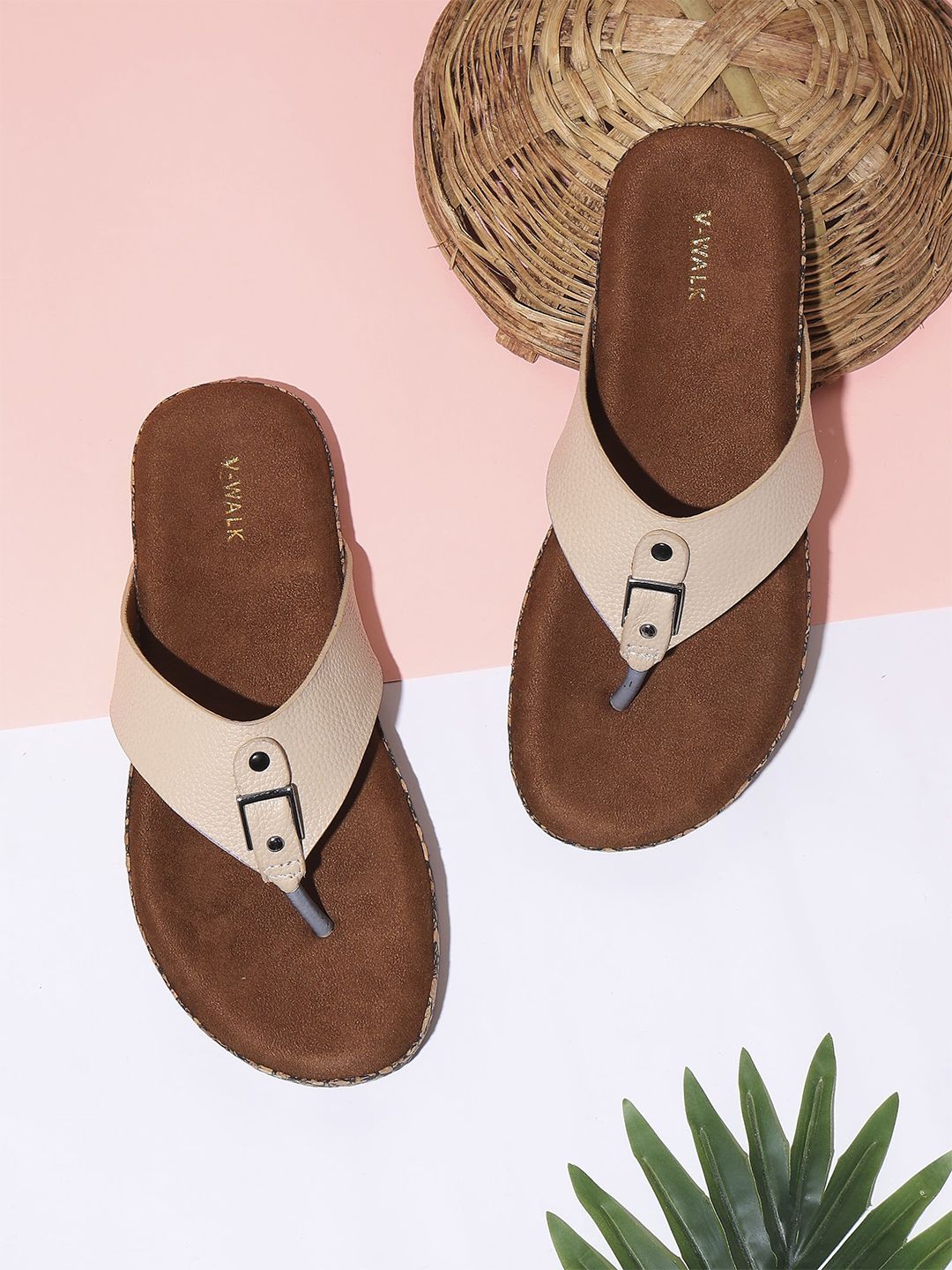 V-WALK Women Casual Open Toe Flats-picture-38