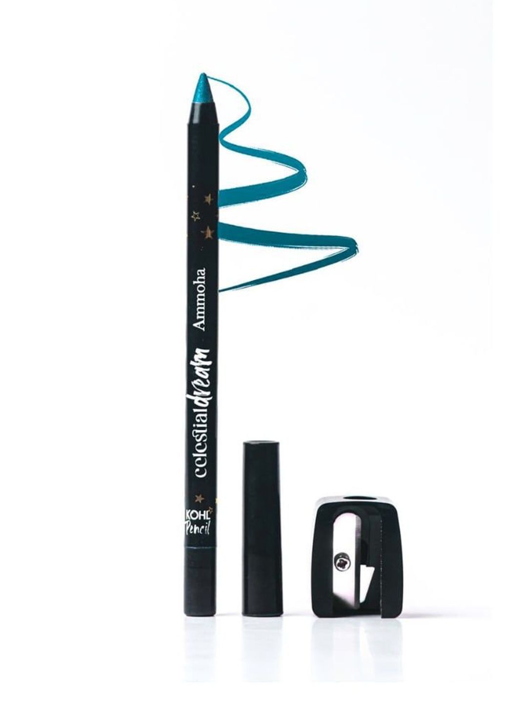 Ammoha Cosmetics Waterproof Kohl Pencil - Turquoise Blue-picture-34