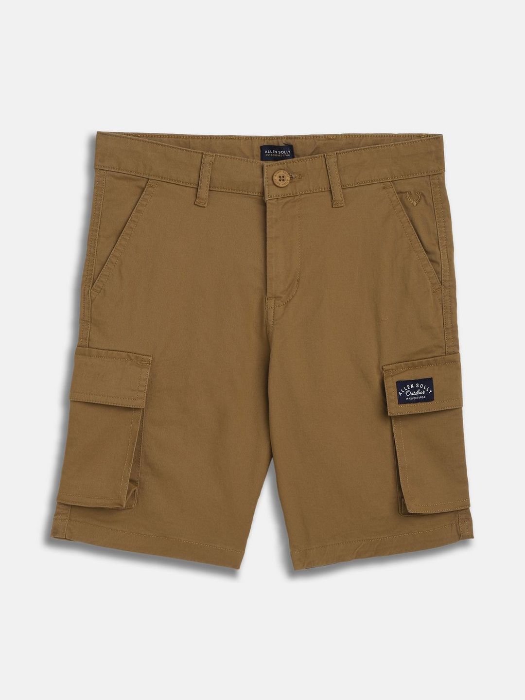 Allen Solly Junior Boys Mid Rise Regular Fit Cargo Shorts-image-6