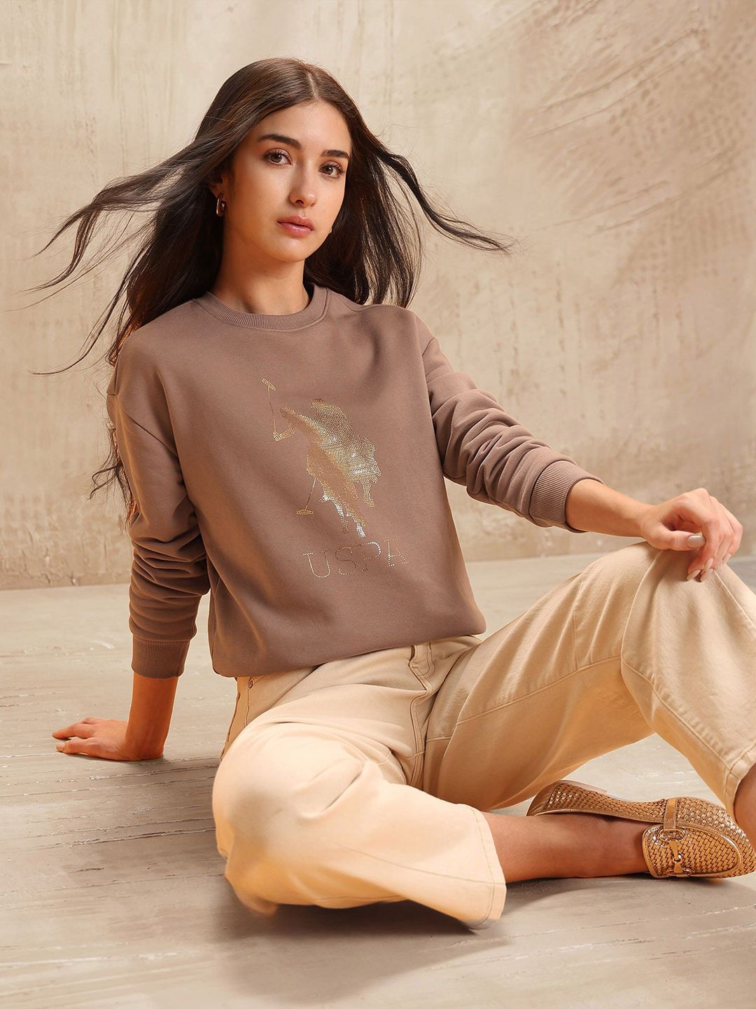 U.S. Polo Assn. Women Women Printed Sweatshirt-picture-11