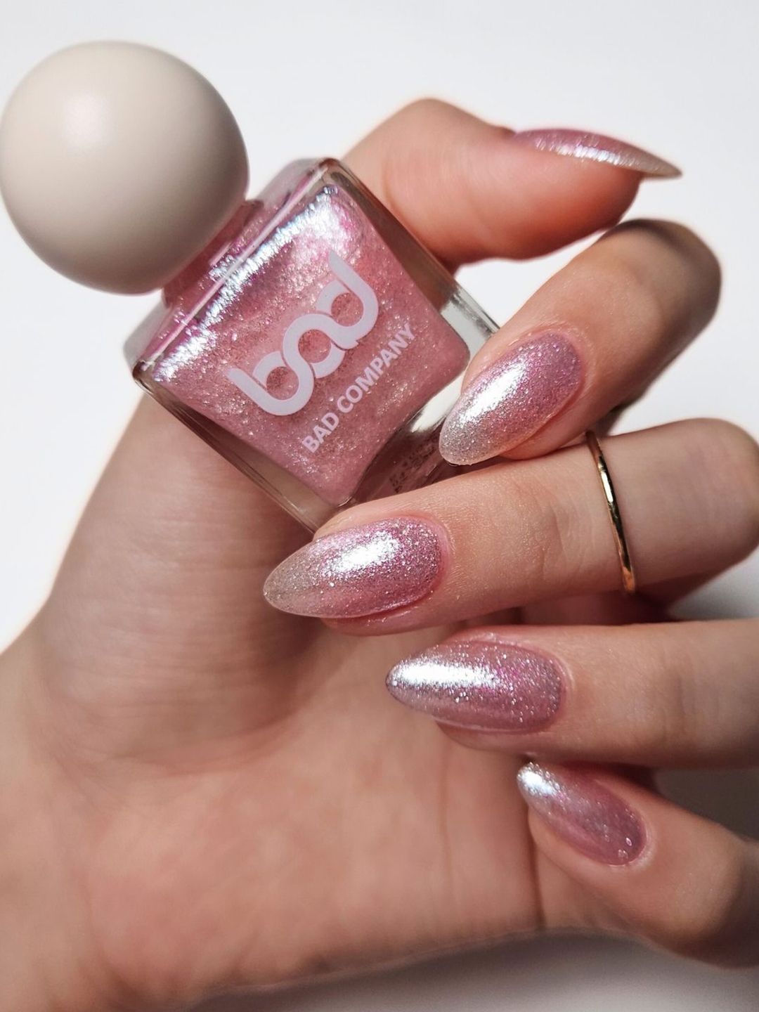 BAD COMPANY No Toxin Long Wear Nail Lacquer - 8 ml - Jaw Drop 37-image-8