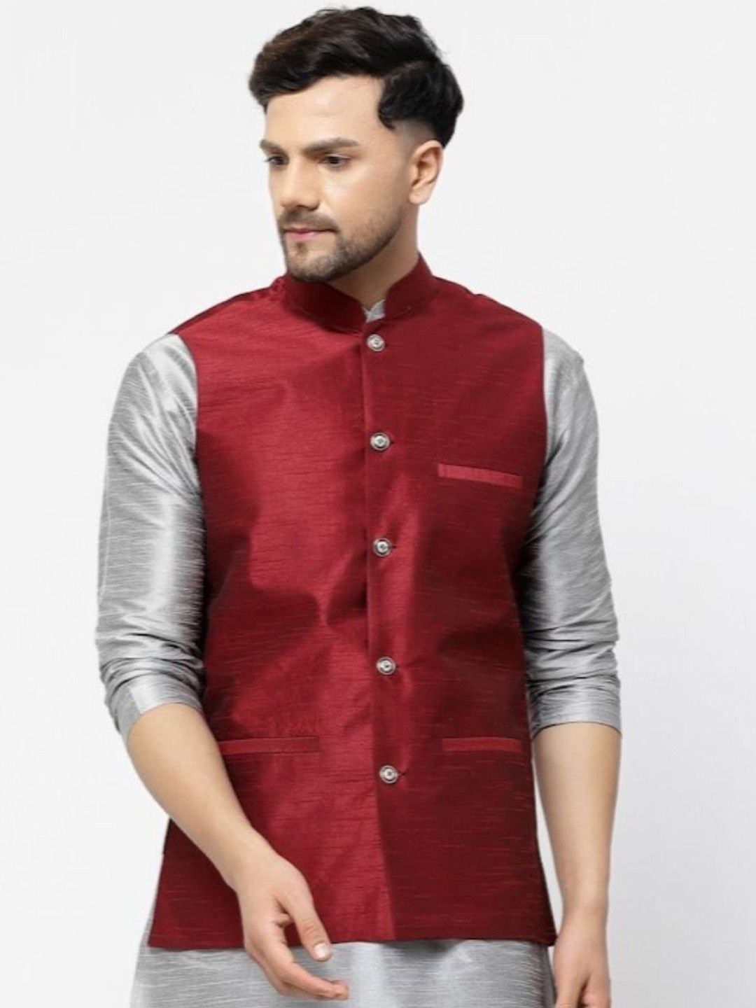 TS LIFESTYLE Men Mandarin Collar Nehru Jacket-picture-46
