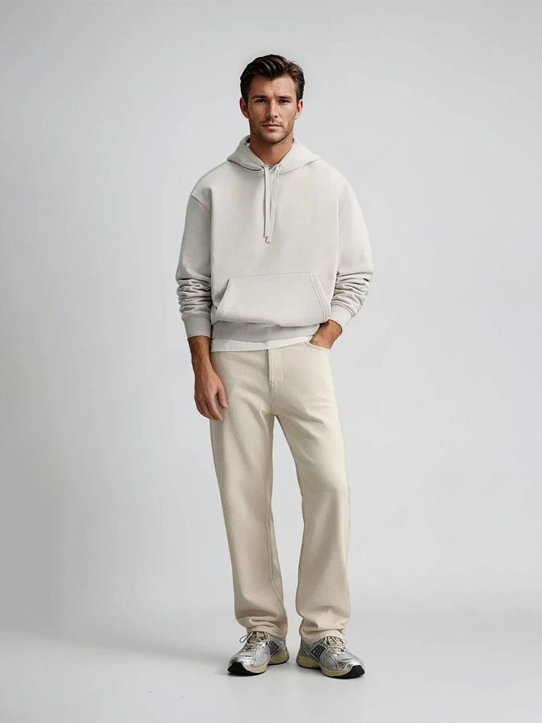 Stylecast X Kotty Men Hooded Cotton Pullover-picture-35
