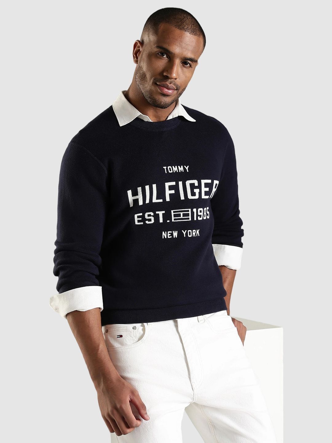 Tommy Hilfiger Men Round Neck Pullover-picture-40