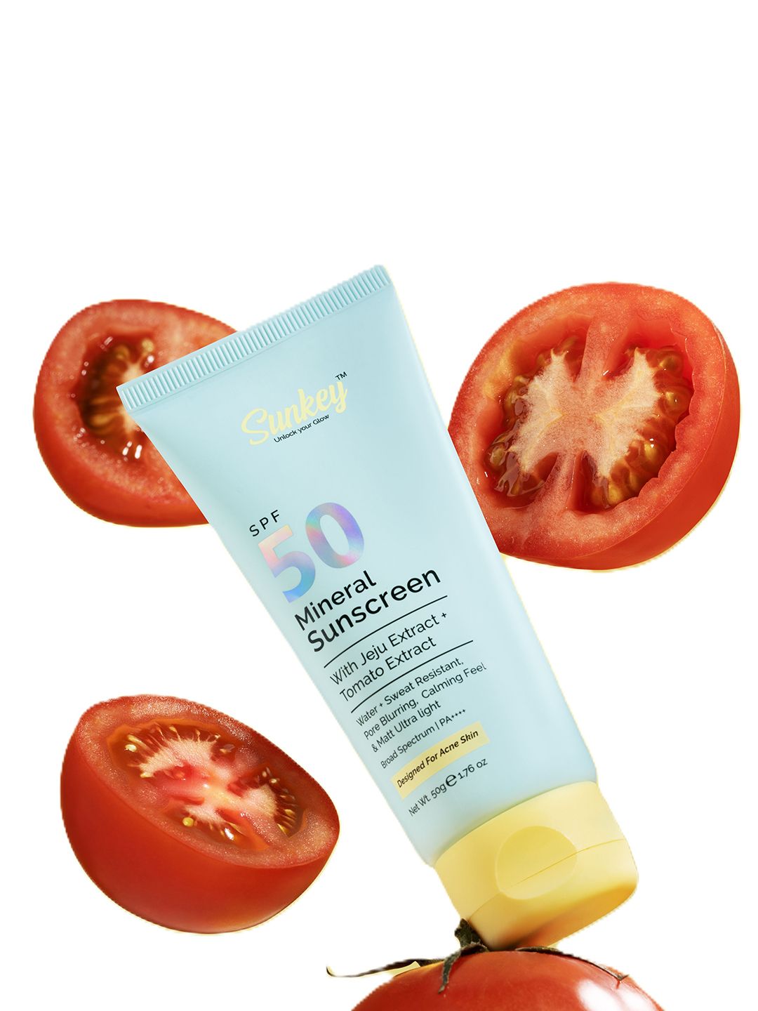 Sunkey Mineral Sunscreen SPF50 With Jeju Extract & Tomato Extract - 50 g-picture-28